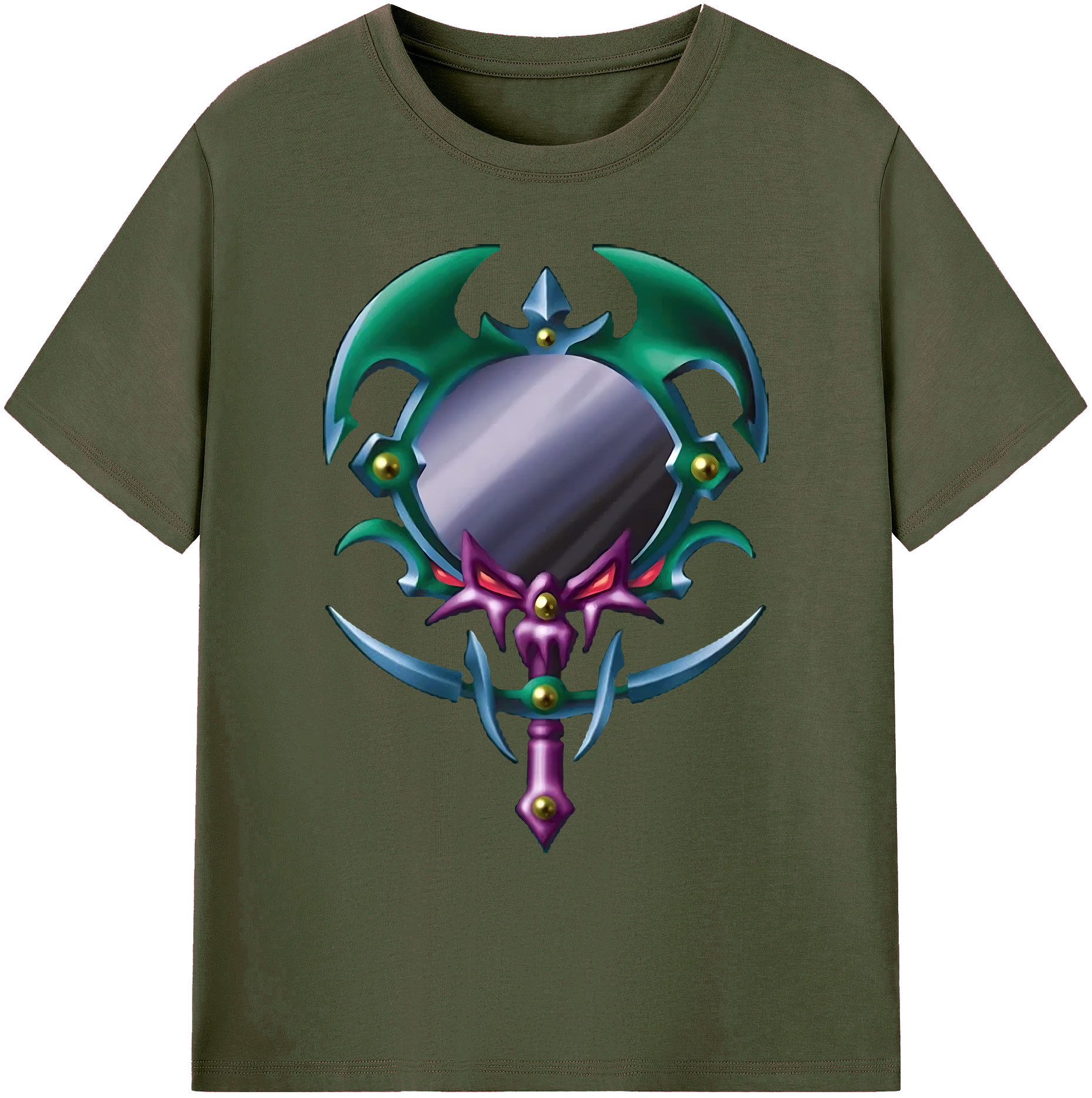 （画像用） 遊☆戯☆王 Yu-Gi-Oh! 綿100％ メンズ半袖Tシャツ｜肌触りやわらか＆通気性